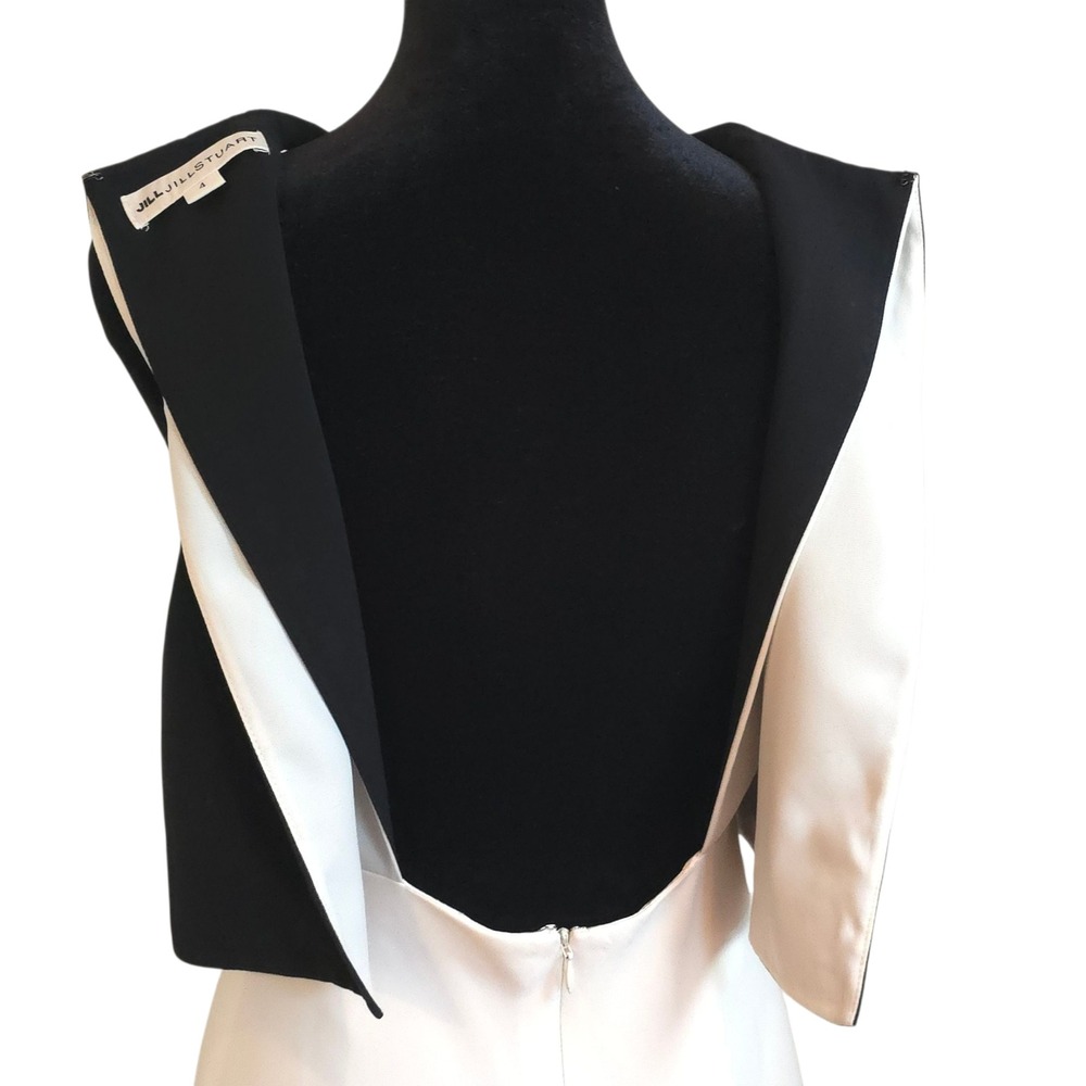 🖤Jill Stuart Black Halter Top Ivory Maxi Dress - Picture 10 of 16